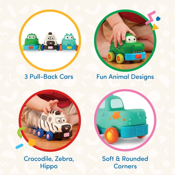 Battat Play Vehicles - Kindergarten Imaginative Play Tools