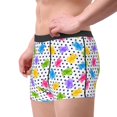 thumbnail image 2 of Fuzoiu Bear And Polka Dot Print Men's Ultra Breathable Underwear,No Riding Up Boxer Briefs with ComfortFlexible Waistband-Small, 2 of 5