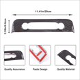 thumbnail image 6 of Car Center Control Air Conditioner Switch Cover Trim Dashboard Frame Compatible with Ford Maverick 2022 2023 Car Center Console Radio Multimedia Control Knob Button Frame Sticker Interior Accessories, 6 of 14