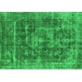 thumbnail image 1 of Ahgly Company Indoor Rectangle Oriental Green Industrial Area Rugs, 2' x 4', 1 of 4