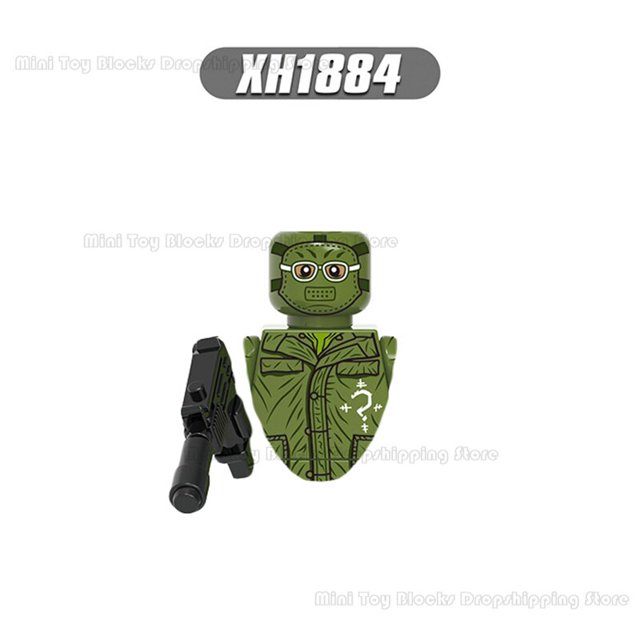 Bloques de construcción para niños, juguete de ladrillos para armar figuras de acción de Batman, Joker y Nightwing Catwoman, serie X0341, compatible con xh1940, 1941 y 1942 qym unisex