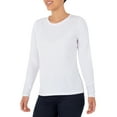 thumbnail image 4 of Time and Tru Women's Long Sleeve Core T-Shirt, 4 of 5
