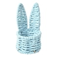 thumbnail image 1 of ERK 1Pcs Hand Woven Rabbit Ears Mini Storage Easter Egg Desktop Multicolor Storage Baskets., 1 of 4