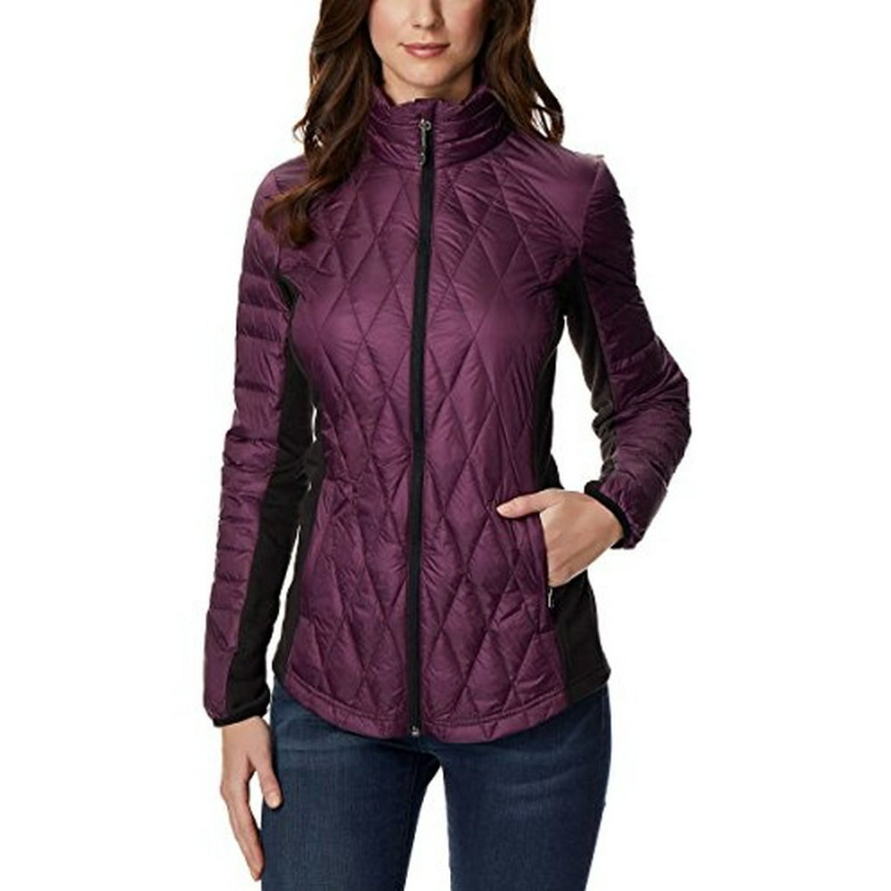 32 Degrees 32 Degrees Ladies' Mixed Media Down Jacket (Purple, Medium
