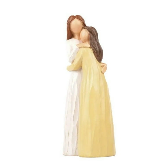 Resin Sister Figurine Friendship Figurines for Women Sisters Gifts From Sister Resin Ornament Sculpture for Home Bedroom Living Room Decorations Embrac