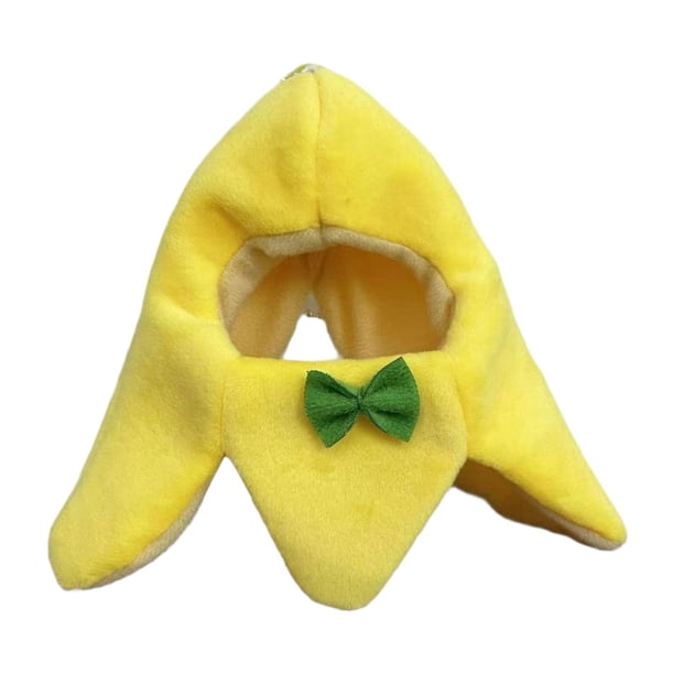 Sombrero de peluche de 4 pulgadas para mascota y gato, multifuncional, de tela suave, para cachorro y gato. Estilo B