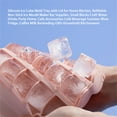 thumbnail image 4 of Molde de cubitos de hielo Wosthever Rosa Silicona HA063065-02B, 4 of 6