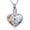 G/Purple, variant on Personalize Urn Necklaces for Ashes - Sea Heart Cremation Pendant Necklace Stainless Steel Urn Lockets Ashes Memorial Keepsake Jewelry Gifts for Women