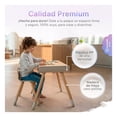 thumbnail image 2 of Mesa y Silla para Niños, Escritorio Infantil Altura Ajustable, Madera de Haya, 1 a 8 Años, Greige, 2 of 7