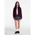 thumbnail image 2 of Madden NYC Women's Cotton Twill Bomber Jacket, Sizes XXS-XXL, 2 of 5