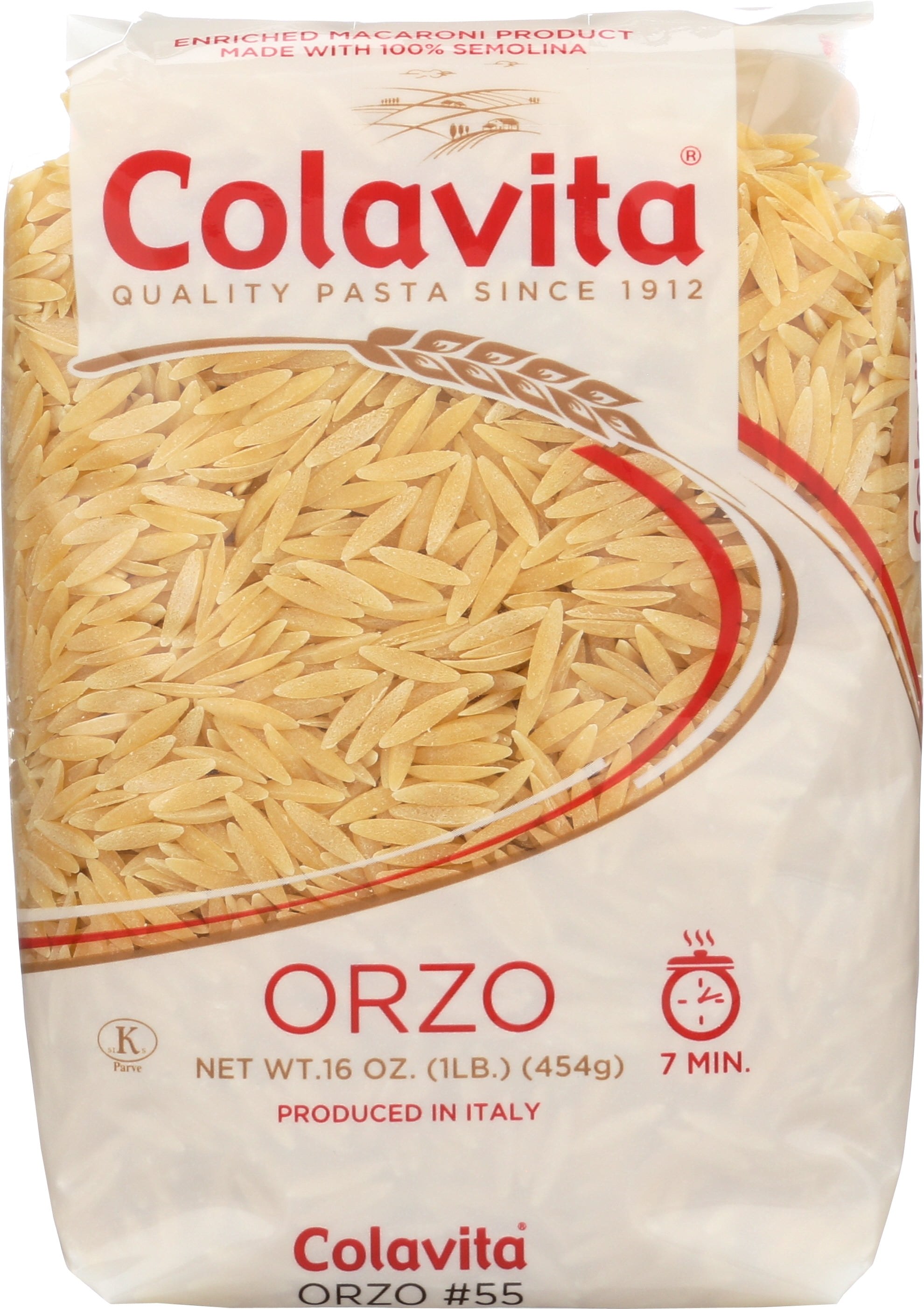 Colavita Orzo Pasta, 16 Ounce