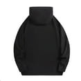 thumbnail image 3 of PNTUTB Men's Fashion Solid Color Fleece Soft Warm Full Zip with Pockets Casual Drawstring Hooded Coat, 3 of 5