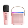 thumbnail image 1 of Machine de Karaoké avec Microphone Sans Fil Portable pour Adultes et Enfants Haut-Parleur de Karaoké BT Lumières RVB, 1 of 8