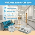 Window Intercom Window Speaker Intercom System Dual Way Anti ...