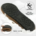 thumbnail image 5 of Ecetana Slippers for Women Fuzzy Slippers Warm Slip On House Sock Shoes with Hook Loop, 5 of 6