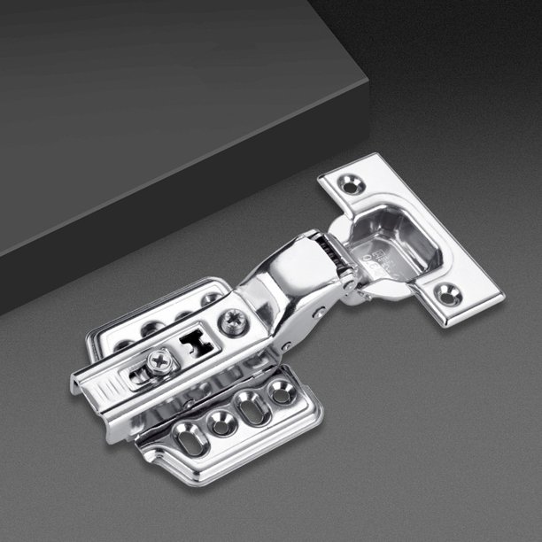 2 uds bisagras ocultas amortiguador de puerta de acero inoxidable 3mm para cocina dormitorio Likrtyny Para estrenar