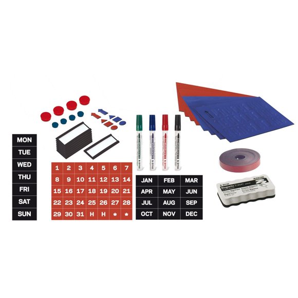 Kit d'Accessoires Magnétiques pour Planche à Sec