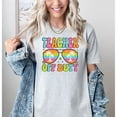 thumbnail image 2 of Moonlight Apparel Teacher Off Duty Shirt for Women Funny Summer Graphic Tee Cute Casual Vacation T-Shirt Trendy Teacher Gift Relaxed Fit Crewneck Top for Break Holidays, 2 of 6
