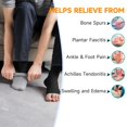 thumbnail image 5 of 2 Pairs Ankle Brace Compression Sleeves - 8-15 mmhg Open Toe Compression Socks with Arch Support for Women & Men , Relief for Swelling, Plantar Fasciitis, and Sprains – Step into Comfort and Stability, 5 of 7