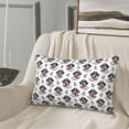 thumbnail image 5 of Lsque DOG IS WEARING PIRATE COSTUME Pattern Pillow Case – Soft & Cozy Throw Pillow Cover, Hypoallergenic Cushion Case for Sleeping Women with Envelope Closure-16"x24", 5 of 6