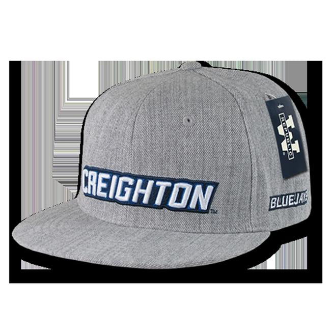 Creighton University Bluejays Jays NCAA Fitted Flat Bill Baseball Cap Hat 