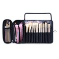 thumbnail image 3 of Makeup Brush Pouch Portable Large Capacity Makeup Case Cosmetic Organizer Bag, 3 of 8