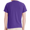 thumbnail image 5 of Hanes Men's Short Sleeve T-Shirt, Ecosmart Crewneck Shirt Casual Purple Single Tees, Size M, 5 of 5