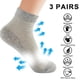 thumbnail image 2 of Medias de algodón para mujer, calcetines deportivos de malla de verano de algodón fino de tubo corto para mujer, 2 of 5