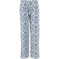 thumbnail image 4 of CTM  Patterned Button Down Short Sleeve Pajama Set (Women), 4 of 5