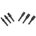 thumbnail image 4 of Zócalo De Destornillador De Aire De 6 Uds, Vástago De 1/4 De Pulgada Para Tuerca De Tornillo De Doble Extremo Externo, 4 of 7