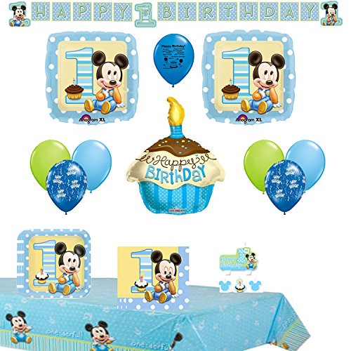 Mickey Mouse First Birthday Party Supplies
