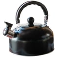 thumbnail image 1 of Innerwin Teapot 3L Tea Kettle Stove Top Portable Teakettle Anti-Hot Handle Stainless Steel Loud Whistle Food Grade Fast To Boil Black, 1 of 3