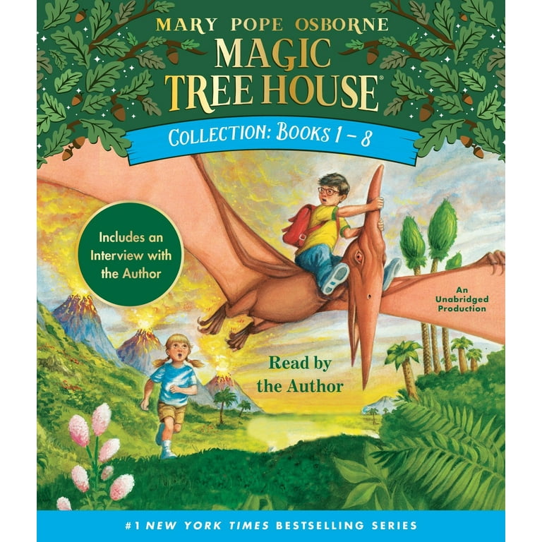 Magic Tree House Boxed Set, Books 5-8: Night of the Ninjas, Afternoon on  the , Sunset of the Sabertooth, and Midnight on the Moon