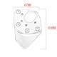 thumbnail image 3 of Accesorios De Motocicleta De Alta Calificación, Soporte Lateral, Soporte De Extensión, Almohadilla Ampliadora Para X-Adv Minnieouse VI008817-02, 3 of 7