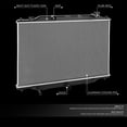 thumbnail image 3 of DNA Motoring OE Style Aluminum Core Cooling Radiator 13622 for 16-19 Mazda CX-9 2.5T, 3 of 7