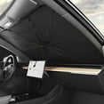 thumbnail image 6 of Electric Car Front Windshield Sunshade Summer Auto Folding Sun-blinds Heat Insulated Sunproof Supplies Vehicle Sun Umbrella 2024 (V style S), 6 of 7