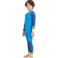 thumbnail image 6 of DIVE & SAIL Kids One Piece Long Sleeve Swimsuit Sun Protection Sunsuit Wetsuit, 6 of 13