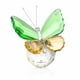 thumbnail image 1 of Matsuzay Hermosa estatuilla de cristal para sala de estar, adorno de pisapapeles decorativo Premium y exquisito Decoración del hogar Verde amarillo, 1 of 6