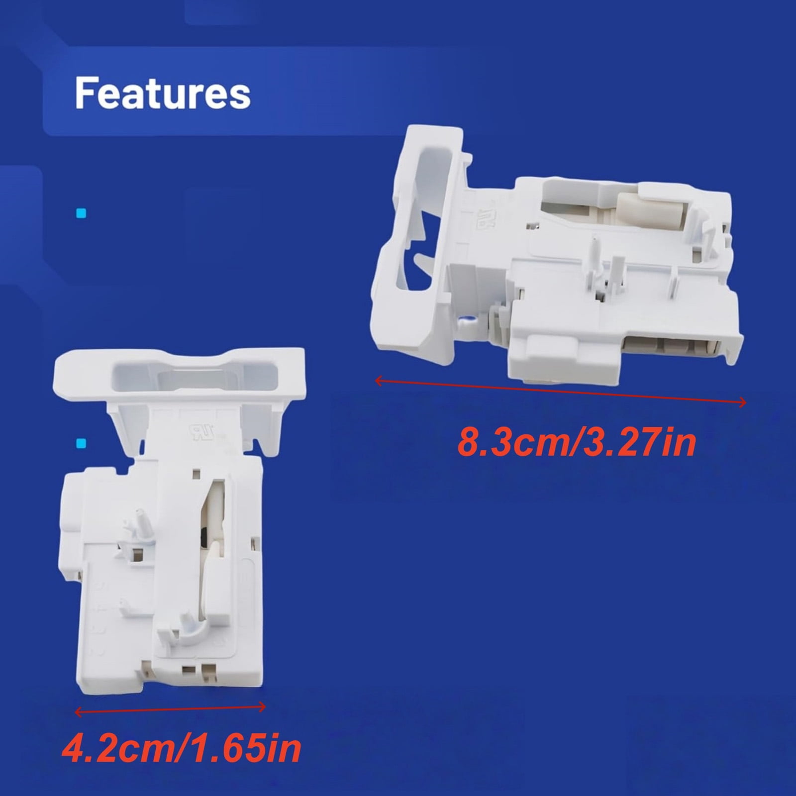 GUYUTING Washing Machine Lid Lock Switch AP5962162 PS11703540 Replacement For Electrolux Frigidaire Gibson Kelvinator Washer