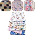 thumbnail image 2 of 8pcs Butterfly Printed Fabric for Patchwork Needlework DIY Handmade Material, 2 of 5