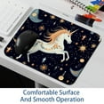 thumbnail image 6 of Unicorn Square Desk Mat Gaming Mouse Pad, 8.3x9.8 Inch Non-Slip Rubber Bottom Printed Design - Suitable for Office and Gaming, 6 of 6