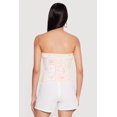 thumbnail image 4 of Women's Reversible Printed Pattern Crop Tube Top, 4 of 4