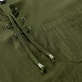 thumbnail image 3 of Chandail pour Hommes Mode Décontracté Chandail Col en V Chandail de Sport Haut de Base Blouse, 3 of 7