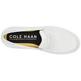 thumbnail image 5 of Cole Haan Women's Grandpro Rally Canvas Penny Loafer Sneaker, Optic White/Black, 8, 5 of 8