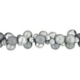 thumbnail image 5 of Northlight 3-Finish Shatterproof Ball Christmas Garland - 6' x 3.5" - Silver - Unlit, 5 of 5
