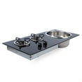 thumbnail image 4 of Gr-216b Gas Stove Multi-Level Fire Adjustment with Sink For Boat Caravan RV, 4 of 12