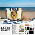 thumbnail image 4 of Lsque Sml Jeffy Beach Travel Bag - Water-Resistant, Large Capacity Lightweight Tote with 7 Pockets for Women and Men - Perfect for Beach, Pool, Gym, and Travel, 4 of 6