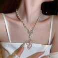 thumbnail image 1 of Collar de acero inoxidable Yashi con colgante de calabaza de colores Joyería de fiesta, 1 of 5