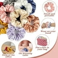 thumbnail image 4 of 10PCS Silk Scrunchies Bulk - No Damage Large Scrunchies for Women Bright&Neutral Colors Satin Scrunchies Soft Hair Scrunchies for Women Men Girls Teens Ponytail Holders for Thick Hair Silky Hair Ties, 4 of 5