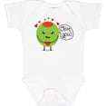 thumbnail image 3 of Inktastic Olive You Boys or Girls Baby Bodysuit, 3 of 5